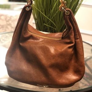 *AUTHENTIC* Leather Jimmy Choo tote